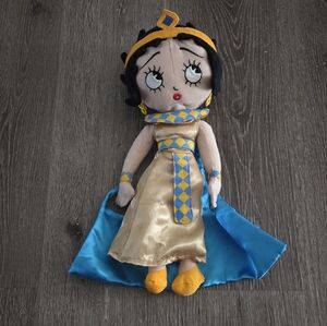 Betty Boop Egypt World Traveler Plush Cleopatra Doll Stuffed